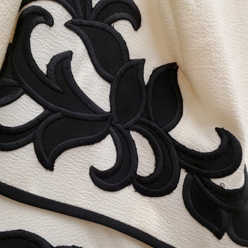 Adrianna Papell Short Sleeved Dress Knee Length Back Zipper Sz 20W MRSP $180 - Picture 6 of 8