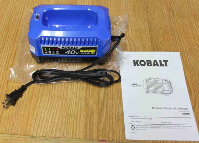 New Kobalt 40V Max Lithium Ion Charger KRC 40-06. B 28 | eBay