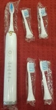 Electric Toothbrush Sonic Toothbrush Battery Powered 5 Heads 5 Modes