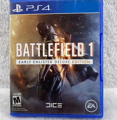 Battlefield 1 Early Enlister Deluxe Edition - PlayStation 4 - No