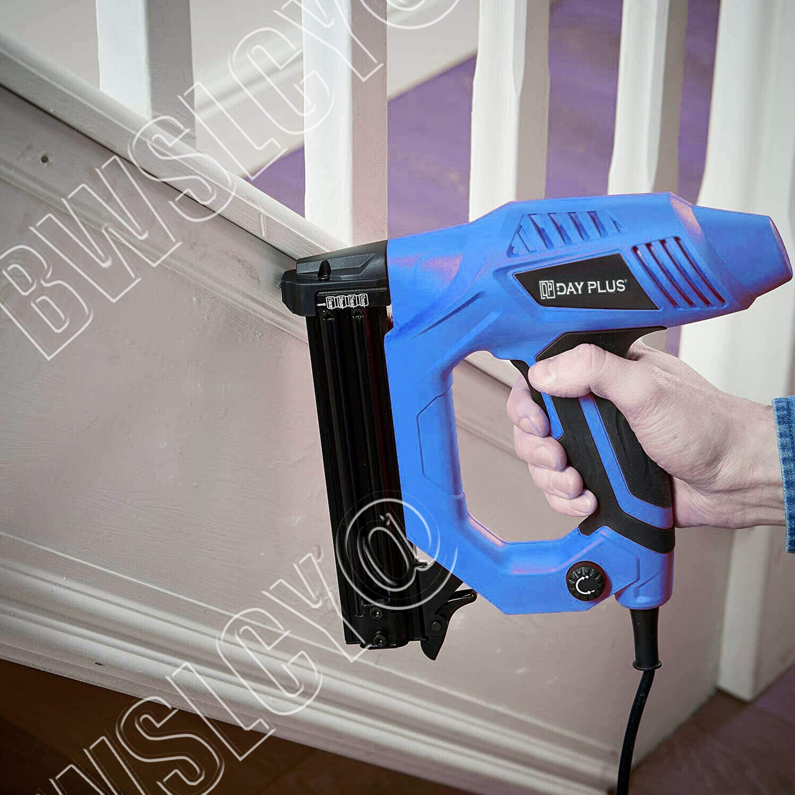 Professional 2in1 Electric Nail Gun Lightweight Brad Nailer Tacker High Power UK eBay