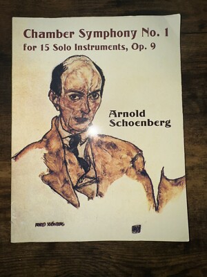 Chamber Symphony No 1 for 15 Solo Instruments, Op 9 (Dover Music  - GOOD