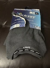 NWT Isotoner 2 Piece Thermal Set Mens Size XL Cold Weather Gear Navy Gray OBB