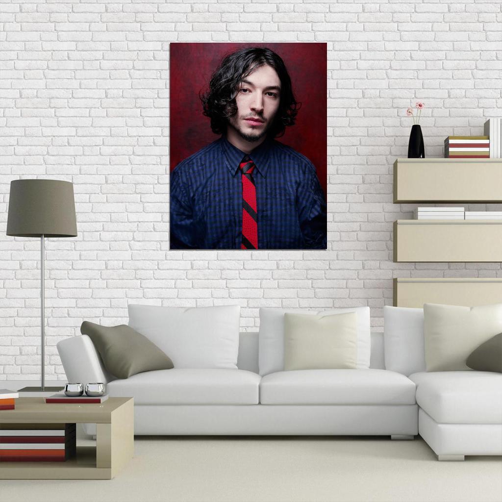 V8188 Ezra Miller Hot Beard Cool Portrait Rare Actor Singer WALL