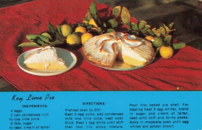 Postcard Key Lime Pie Recipe