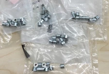 [50 Pack] Female Threaded 1/4” Round Standoffs 7/32” Long 6-32 Thread Size