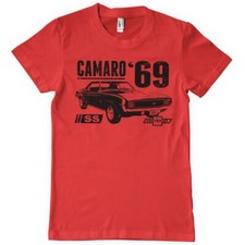 Officially Licensed Chevrolet Camaro SS 1969 Men's T-Shirt S-2XL Sizes