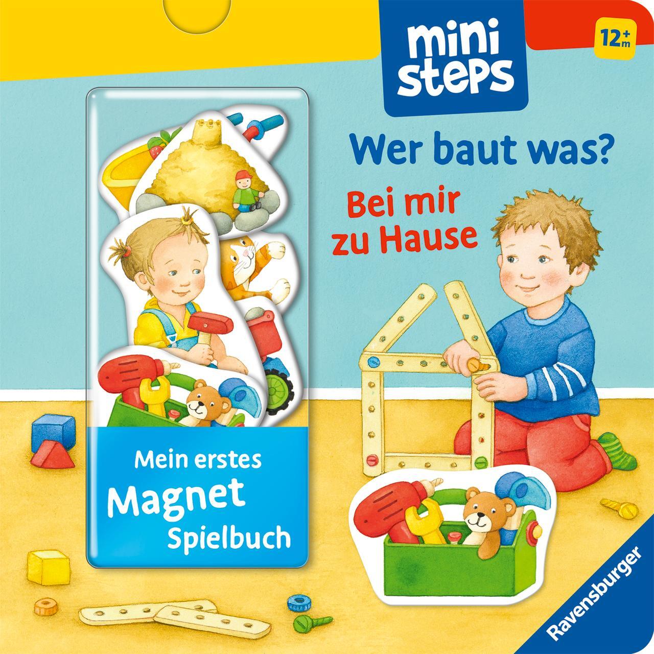 Mein Erstes Magnetbuch: Wer Baut Was? Bei Mir Zu Hause Sandra Grimm