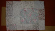 Pottery Barn "Mini Roses/Other/Patches Padded Standard Pillow Sham