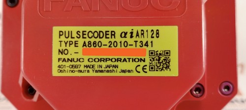 Fanuc A06B-0235-B205 AC Servomotor 2,5kW 184V 3Ph 4000U/min Drehgeber A8602014T301 - Bild 7 von 8