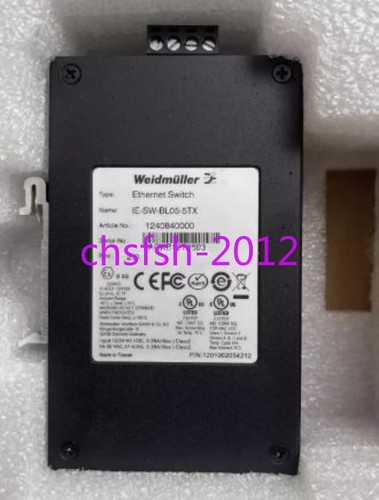 1 PCS NEW IN BOX WEIDMULLER exchange board IE-SW-BL05T-5TX - Bild 2 von 4