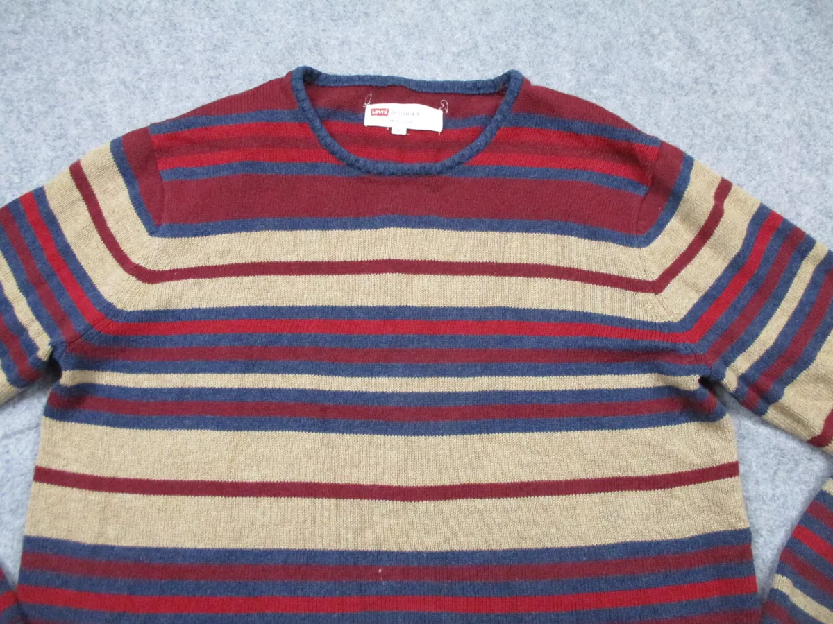 Levi's red white blue sweater 2025