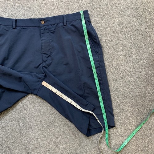 Greg Norman Shorts Mens 32 Navy Blue Lightweight Stretch Performance Golf - Picture 4 of 8