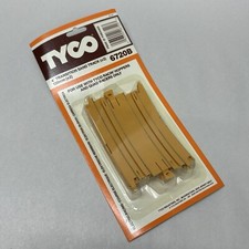 VTG - 2x Tyco Sand Color Up Hill Track HO Slot Car Track 6720b New In Package