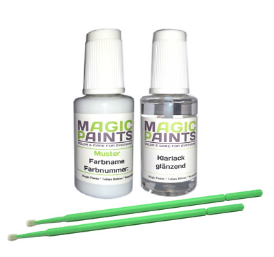 Lackstift Set für PEUGEOT KPW VIOLET DE PARME 20ml + Klarlack 20ml