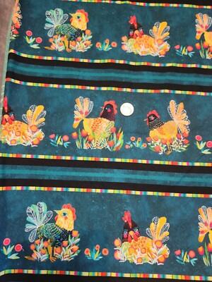P&B Textiles Feathered Fiesta By Eulalia Mejia For Blue Mesa Designs, 35''x29''
