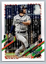 2021 Topps Holiday #HW39 Brandon Lowe