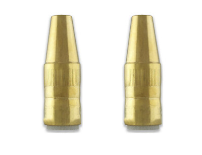 2-PK NST-38XTB Nozzle Centerfire Slim 3/8'' 1/8'' Stick Out Tapered Bernard Q-Gun