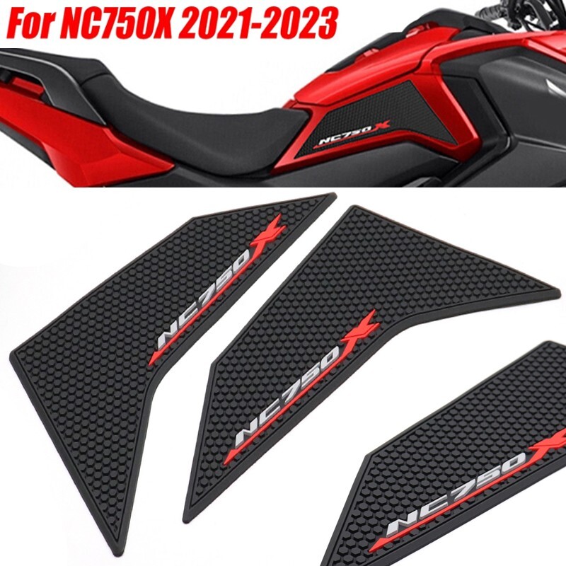 Traction Tank Pads – Grip Protectors For Honda NC750X (2021+) – Black