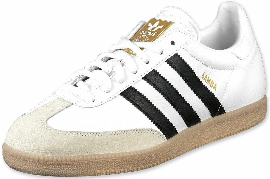 adidas samba ドイツ製　80s 90s Vintage 80's Adidas Samba black leather low-top sneakers