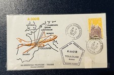 FRANCE 1972 FDC EUROPA STAMP MAIDEN FLIGHT LOULOUSE BLAGNAC POSTMARK