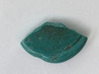 Fatimid glass jeton fragment al-Adid, 1160-1171, turquoise ex-Steve Album 3.80 g — photo 8