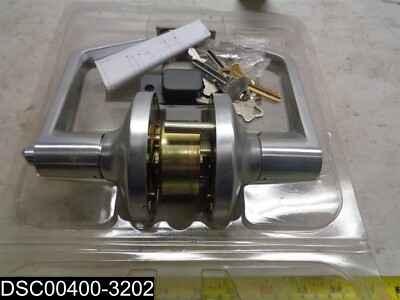 Commercial Chrome Lockset With Keys 737874116871
