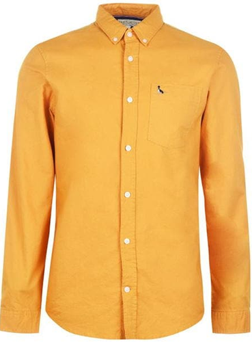 Jack Wills Wadsworth Plain Oxford Shirt 