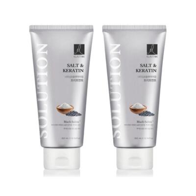 Elastine Hair Solution Nourishing & Volumizing Hair Treatment 300ml*2Pcs
