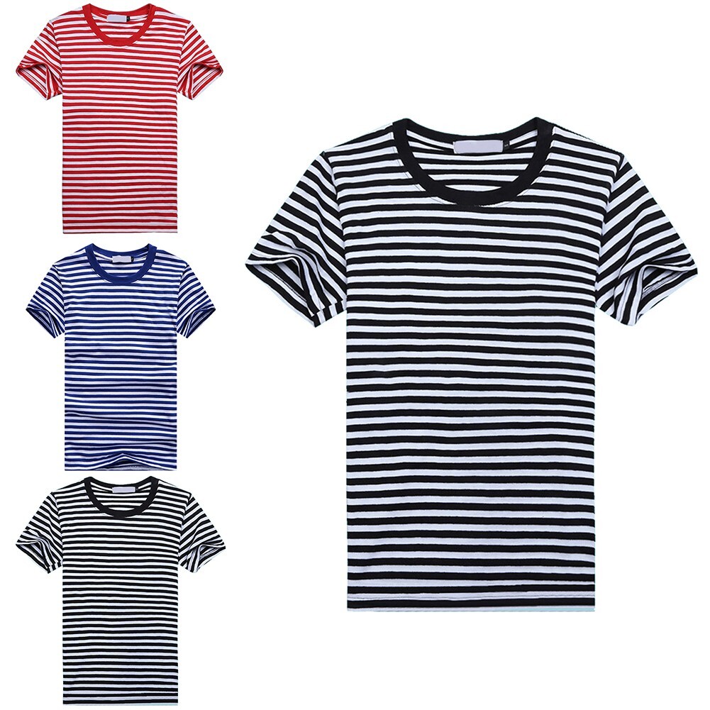 ◆SATUR◆ All day basic striped short sleeve t-shirt blue SA MUSINSA | SATUR All Day Basic Stripe Short Sleeve T-shirt Mint