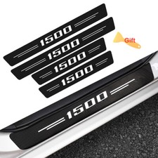 4 For Dodge Ram 1500 Accessories Truck Car Door Sill Plate Step Threshold Cover
