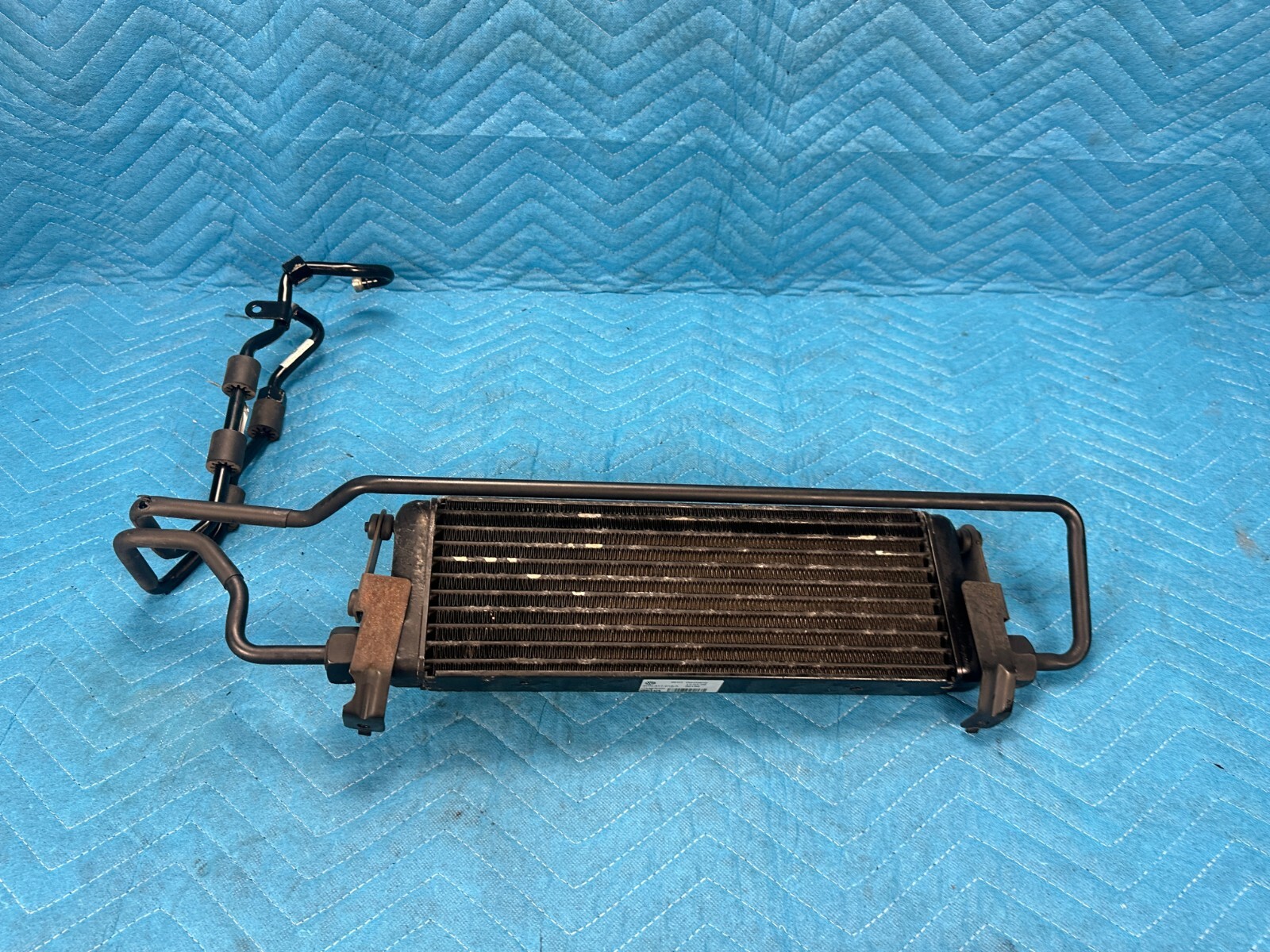 Bentley Cont Flying Spur Transmission Oil Cooler Radiator w/Pipes 2006-2012 OEM