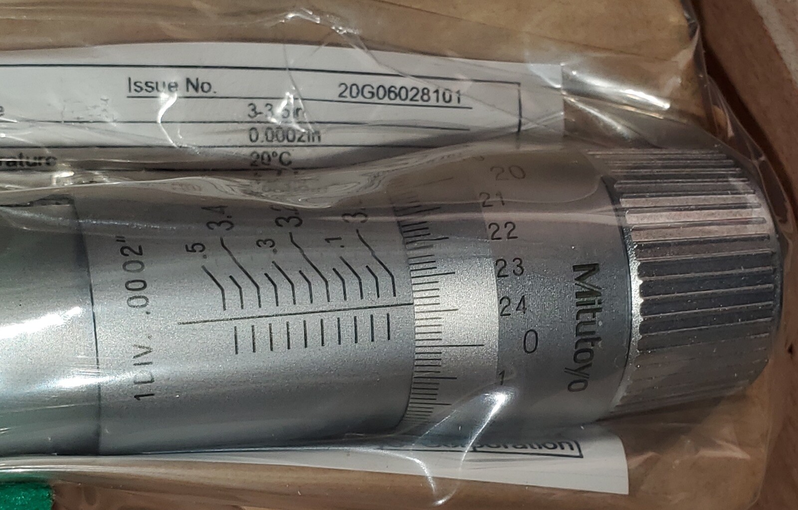 New Mitutoyo Holtest Hole Bore Gage Gauge Set 2.0”4.0” 0.0002" + Setting Rings eBay