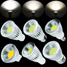 Dimmable E27 E14 GU10 MR16 E12 LED Spotlight 12V 24V 6W 9W 12W Bulb Lamp GL444