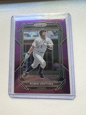 2023 Panini Prizm Baseball #207 Robin Ventura  Green Scope Prizm #'d 56/99   