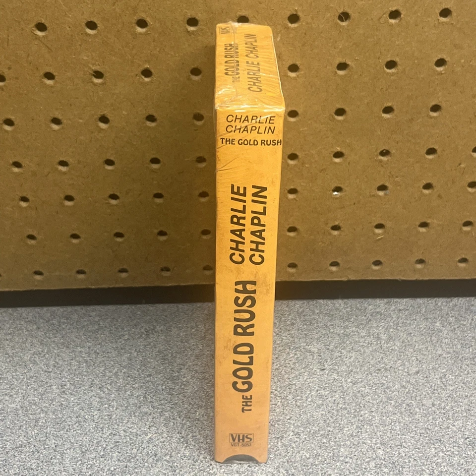The Gold Rush (VHS, 1925) Brand New Sealed 1985 Release Charlie Chaplin Foto 4 de 4