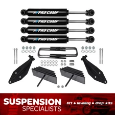 2.8" Front Lift Leveling Kit w Shock Brackets For 2000-2005 Ford Excursion 4X4
