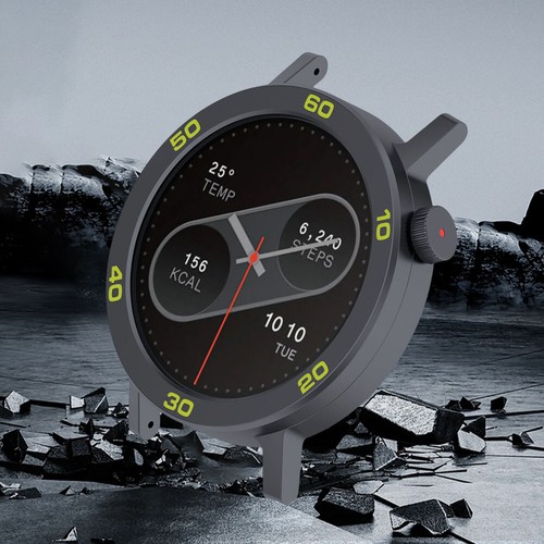 Metal Bezel Replacement Ring Tempered Glass Film for CMF Watch Pro 2(Gray green) - Zdjęcie 3 z 8
