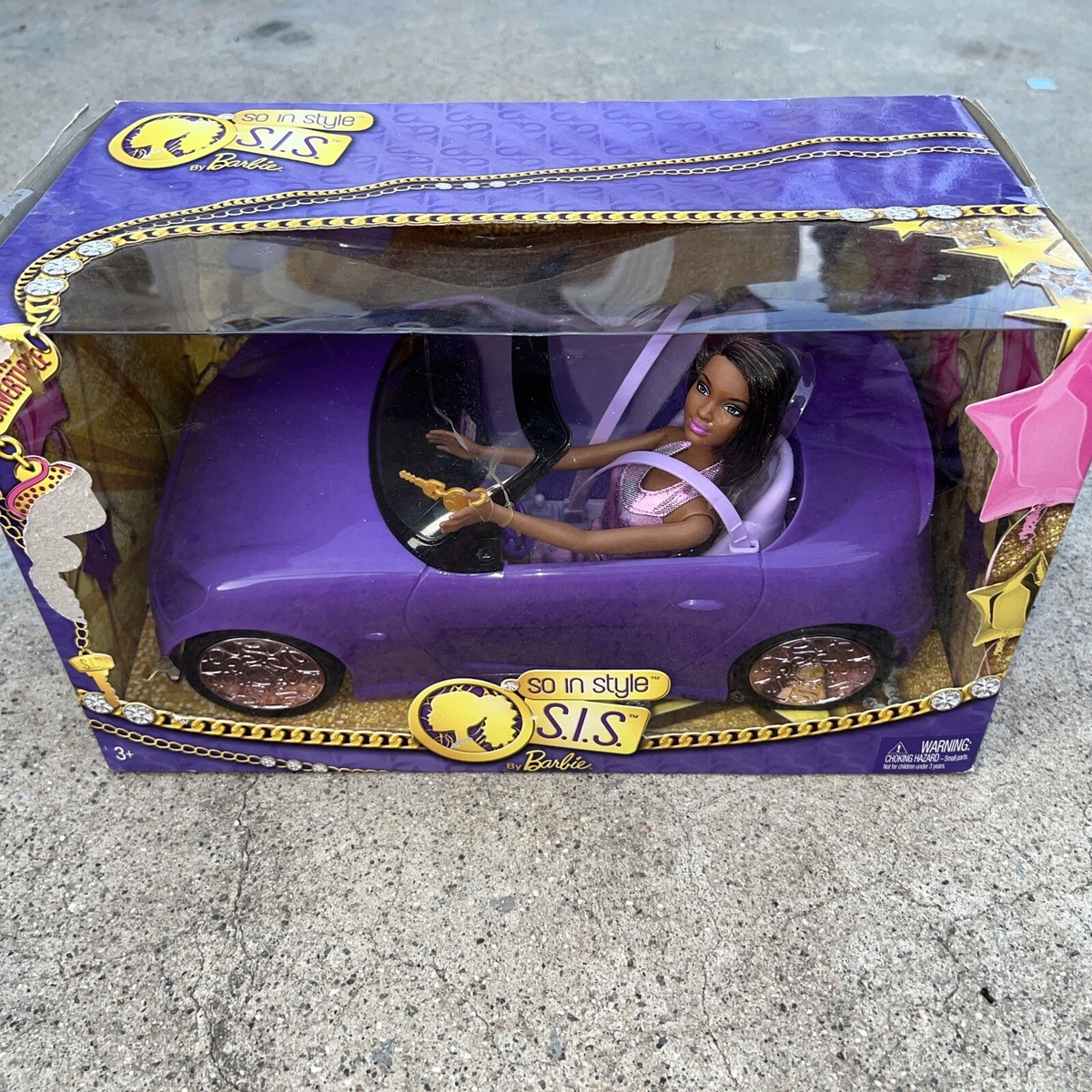 So In Style S.I.S Car Convertible 2011 Barbie Doll Purple | eBay