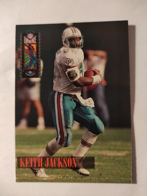 Tradingcard Football NFL Keith Jackson Miami Dolphins Classic Games 1994