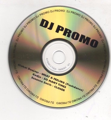 DJ Promo Club CD Disc # 2 Global Deejays Flashdance , Gadjo So Many Times