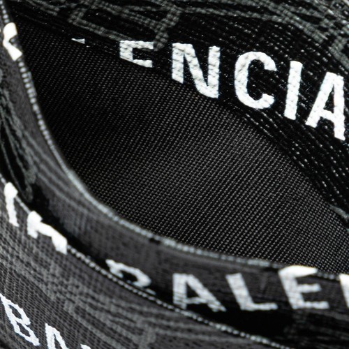 BALENCIAGA logo Card Case Pass Case 594309 mens 【Used】 - Picture 7 of 11