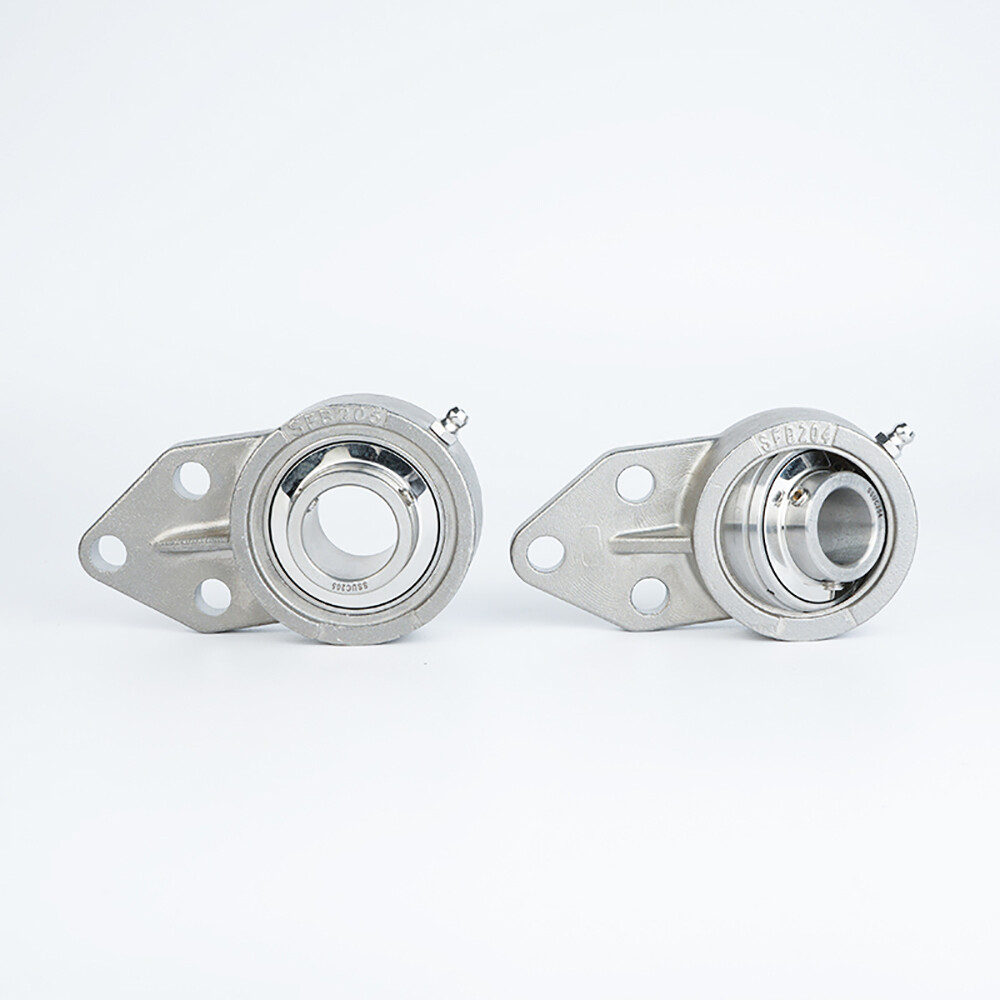 Mounted Bearings With ThreeBolt Flange Suspended Bearing Housing