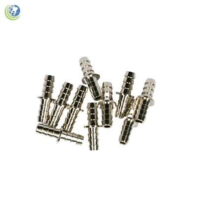 10 X Dental In-Line Barb 1/8  to 1/8  used with ¼  O.D. Tubing Dental Delivery