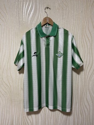 REAL BETIS 1990 1991 HOME FOOTBALL SHIRT SOCCER JERSEY JOMA sz 7