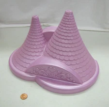 Fisher Price Once Upon A Dream Princess Castle Palace Purple Roof Part