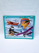 1999 Vintage Picture Puzzles Flying Puzzle Patch 25 pcs Age 3+ Made In USA