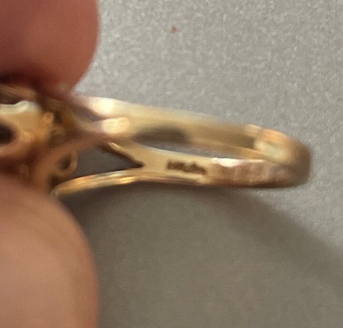 Schöner Ring massiv 14k Gelbgold, Größe 6, 4,3 Gramm. - Bild 7 von 7