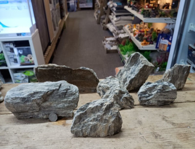 NATURAL GLIMMER WOOD STONE AQUARIUM AQUASCAPING IWAGUMI FISH TANK ROCK