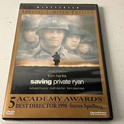 Saving Private Ryan DVD 1998 Special Limited Edition Spielberg Hanks Damon